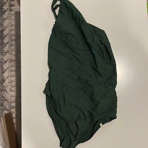 Summersalt LONG Torso Sidestroke - Olive size 16LT. New with tags.